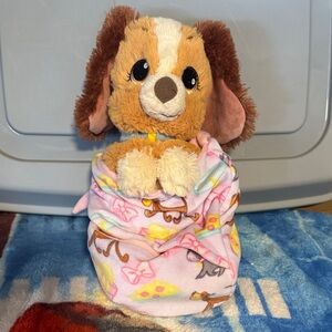 Disney Lady and the Tramp baby lady plush